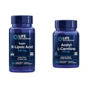 Life Extension Super R-Lipoic Acid 240mg ja asetyyli-L-Carnitine 100 kapselit - Solun energia ja aivojen terveys