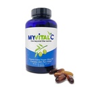 MyVitalC Pure ESS60 Extra Neitsyt Olive Oil Softgel Kapselit - Korkea vahvuus Antioksidantti täydentää puhdasta oliiviöljyä - Oral Supplement - täydennysosat miesten ja naisten - 180 Softgels