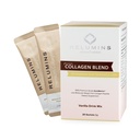 Aluminations Marine Collagen Powder Drink Mix - Collagen Peptide, jossa glutationi, vihreä tee, CoQ10, & Hyaluronic Acid Boosts Smooth Glowing Skin - 20 Jauhe Sachets x Vanilla Flavored + 2 Vapaat Sachets