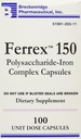 Ferrex 150 kapselia, 100ct (3 pakkaus)