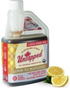 Katkaisematon Lemon Tea Mapleaid - 20 Tarjoilut 16 fl oz Bulk Bottle Organic Maple Syrup, Sitruunamehu & musta tee käynnissä polttoaineen Energizing Electrolytes & Comfeine Luonnollisesti Powered by Pure Vermont Maple