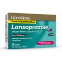 Hyvä Sense Acid - reduktori Lansopratsoli Viivästynyt depotkapseli, 15 mg, 42
