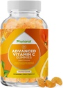 Fytoral luonnollinen C-vitamiini Gummies aikuisille - korkea teho C-vitamiini Immunotuki Gummies - Askorbiinihappo Pureskeltava Immuuni Booster aikuisille kanssa voimakas aivojen vitamiinit täydentää