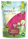 Ruokaa elää Luomu Dragon Fruit Powder, 1,5 punta - ei-GMO, jauhettu punainen Pitaya, Vegan, Bulk. Sisältää maltodekstriiniä. Rikas antioksidantteja, kuitua, C-vitamiinia. Täydellinen Shakes, Smoothie Bowls