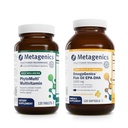 Metagenics Essential Wellness Duo: OmegaGenics EPA-DHA 10000 & PhytoMulti ilman rautaa - Päivittäinen monivitamiini kokonaisterveyteen ja ikääntymiseen - 60 tablettia