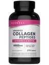NeoCell Super Collagen kanssa C-vitamiini ja biotiini, iho, hiukset ja kynnet täydentää, sisältää antioksidantteja, tabletti, 270 Count, 1 pullo