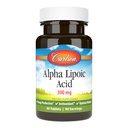 Carlson - Alpha Lipoic Acid, 300 mg, edistää energian tuotantoa, 90 tablettia