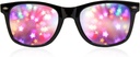GloFX Black Frame Star Diffraktiolasit 