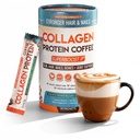 Collagen Proteiini Kahvi Peptides Powder Parempi keskittyä, energia, digestio, turvotus ja immuniteetti naisille ja miehille Tuet Hehkuva iho, hiukset, kynnet, iho, luut ja yhteinen terveys