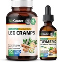Jalkakramps 100 kapselia & kurkuma Tincture 2 Fl. Oz.