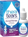 TheraTears Dry Eye Therapy Eye Drops Bundle 1,0 Fl Oz ja 0,5 Fl Oz pullot