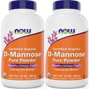 NYT Foods Pure, Organic D-Mannose 10 oz Powder (Pack of 2) - Virtsarakon puhdistus ja virtsateiden terveys täydentää - ei-GMO - Vegan Friendly - 2000mg / 2 grammaa per tarjoilu