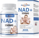 NAD-lisä liposomaalinen naisille: NAD+ Täydennys Resveratrol 550MG Tuki Solun korjaus Tuki Energia ja Terve ikääntyminen