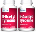 Jaarrow Formula N-Acetyl Tyrosine 350 mg - 120 kapselia, pakkaus 2 - Tukee aivotoimintaa - Sisältää B6-vitamiinia Aminohappojen aineenvaihdunta - 240 yhteensä
