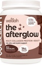 Wellah The Afterglow Multi Collagen Protein + Beauty (30 tarjoilua, suklaa) - Hiukset, iho, kynsien ja nivelten tuki - ei-GMO & Gluteeniton