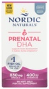 Nordic Naturals Pro Prenatal DHA, Mautonta - 830 mg Omega-3 + 400 IU D3-90-vitamiinia pehmeät geelit - Tukee aivojen kehitystä vauvoille raskauden ja imetyksen aikana - ei-GMO - 45 tarjoilua