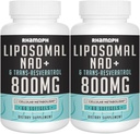 Liposomaalinen NAD+ 800 mg ja trans- Resveratrol 300 mg, Max Imeytyminen, todellinen NAD+ Tehostaminen täydentää terveenä ikääntyminen, solujen energia, DNA korjaus, pitkäikäisyys - 120 Softgels