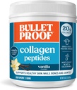 Luodinkestävä Vanilla Collagen Peptides Powder with MCT Oil, 14.3 Ounces, Grass-Fed Collagen Protein for Skin, Bone and Joint Support, Pasture Raised, Ei lisätty hormoneja, Pakkaus Toukokuu Vary