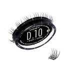 Lashify Draama 10mm Gossamer Silmänrintalaajennukset täyttö, musta, helppo DIY väärä lashes varten luonnollinen ulkonäkö