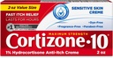 Cortizone 10 Maximum Strength Sensitive Skin Anti-Itch Cream, 1% Hydrokortisoni, 2 oz.