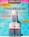 Kirkland Signature Lansopratsoli 15 mg. Happojen reduktori, 42 kapselia