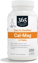 365 Whole Foods Market, Cal-Mag 2:1 Ratio, Helppo niellä Vegan Kapselit, 250