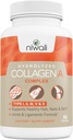 Multi Collagen Complex Supplement for Women & Men Hydrolysed Collagen Pills - Tyypit I, II, III, V & X