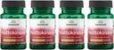 Swanson Nattokinaasi 2000 fibrinolyyttistä yksikköä 100 milligrammaa 30 kapselia Enzyme (4 pakkaus)