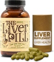 Maksa pilleri 120 kapselia - Herbal Liver Cleanse Detox & Korjaus pillereitä Burdock juuri, Milk Thistle, Rosemary, ja pellava siemen - ei-GMO, Organic, ja Natural Liver Detox pillereitä miehille ja naisille