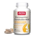 Jarow Formulas® Glukosamiini + Chondroitin + MSM-kapselit, yhteinen tukilisä C-vitamiinin ja Mangaanin kanssa, 240 kapselia, 60 päivän toimitus