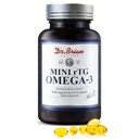 Tri.Brian Fish Oil Supplement 130 Softgel, Erittäin absorbed rTG Mini Omega 3 Fish Oil Kapseli EPA / DHA rasvahapot D-vitamiini E, 500 mg rTG Omega-3 Tuki sydän aivot Immuuni terveys Ei kalainen maku