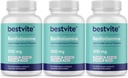 Benfotiamiini 300 mg (180 kasviskapselia) (60x3) Ei stearaattia - Ei silikonidioksidia - Vegan - Ei muuntogeenisiä organismeja - Gluteeniton