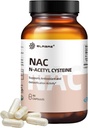 N-asetyyli-L-kysteiini (NAC) täydentää 450 mg, antioksidantti, promootit Liver & Kidney Detox,Tukee hengitysten terveyttä ja immuunitoimintaa,90 kapselia