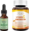 Lovita Bee Propolis Liquid Extract & C-vitamiinin ravintolisät Bundle