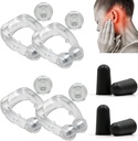Acupeace Tinnitus Relief Device, Acupeace Anti Tinnitus Relief Korvan klipsi, Pysäytä korvan sormus, Tinnitus Relief for Soittavat korvat 2 paria