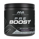 Amazing Muscle Pre Boost ...30 Tarjoilut 324 Grams Powder...