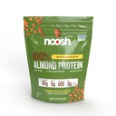 Noosh Kasvipohjainen manteliproteiinijauhe Mauton 35 Gram - Vegaani, Kaikki luonnolliset ainesosat, ei-GMO, Gluteenittomat, Kosher, Maapähkinän, soijaton, Maitovapaa (makuton)