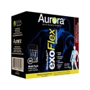 Aurora Nutrascience Micro-Pack Liposomal exoFlex+ C-vitamiinilla, tukee Joint Joustavuus & Function, BiovaFlex Eggshell Membrane, Curcumin & Boswellia, Strwaberry Flavor, 30 Single-Serve Packets