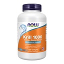 Now Foods lisäravinteet, Neptune Krill, Double Strength 1000 mg, Phospholipid-Bound Omega-3, 120 Softgels