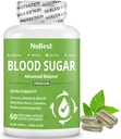 Verensokeri - Advanced Formula Bitter Melon, Ashwagandha, Kaneli, Kromi, Magnesium, Vitamiinit, Alpha Lipoic Acid, Cayenne Pepper & More ...