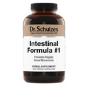 Tohtori Schulzen suoliston Formula #1 - Bowel Movement Supistuksen lisäosa - Turvotus & Ummetusapu - Suolen puhdistus - Kaikki luonnolliset - Kasvien - Vegan - 250 kreivi