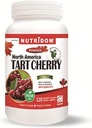 Nutridom North-American Tart Cherry 500mg-120 VCaps, Natural, non-GMO
