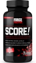 Force Factor SCORE! Typpioksidilisä miehille, joilla on kiimainen Goat Weed, L-sitrulliini, Ashwagandha, Black Maca & Tribulus, Ignite Drive & Energy, lisätä endurance, miesten elinkelpoisuutta, 76 kapselia