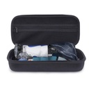 Kuljetus tapauksessa Travel Järjestä pussi astma inhalaattori, Inhalaattori Spacer lapsille ja aikuisille, Naamarit, Inhalaattori haltija Astma, Kannettava Handheld Inhaler Nebulizer Machine, Tasku Fits Allergia lääkkeet