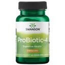 Swanson Probiootti-4 3 miljardia Cfu 60 Veg kapselia