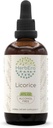 HerbEra Licorice B120 Alkoholiton kasviperäinen uute Tincture, (Kan tsau, Glycyrrhiza Glabra) (4 fl oz)
