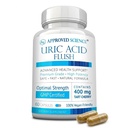 Hyväksytty Science® Uric Acid Flush Foolihapon ja Tart Cherry - 60 kapselia - 1 kuukausi tarjonta