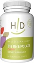 Halleluja ruokavalio B12, B6 & Folate ravintolisät kirsikka maustettu alakieli vitamiineja (60 tablettia)