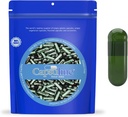 Capsuline klorofylli värillinen Koko 00 Tyhjä Vegaani kapselit - 1000 Lukumäärä - Tyhjä kasvispilleri kapselit - DIY Vihanneskapseli täyte - Tyhjä Caps - Kosher ei-GMO Certified (vihreä)