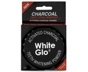 Valkoinen Glo Aktiivinen Charcoal hampaiden valkaisuun jauhe, korkea imusolmuke Puhdista Syvät Stains ja Discoloration, Fresh Mint Flavour